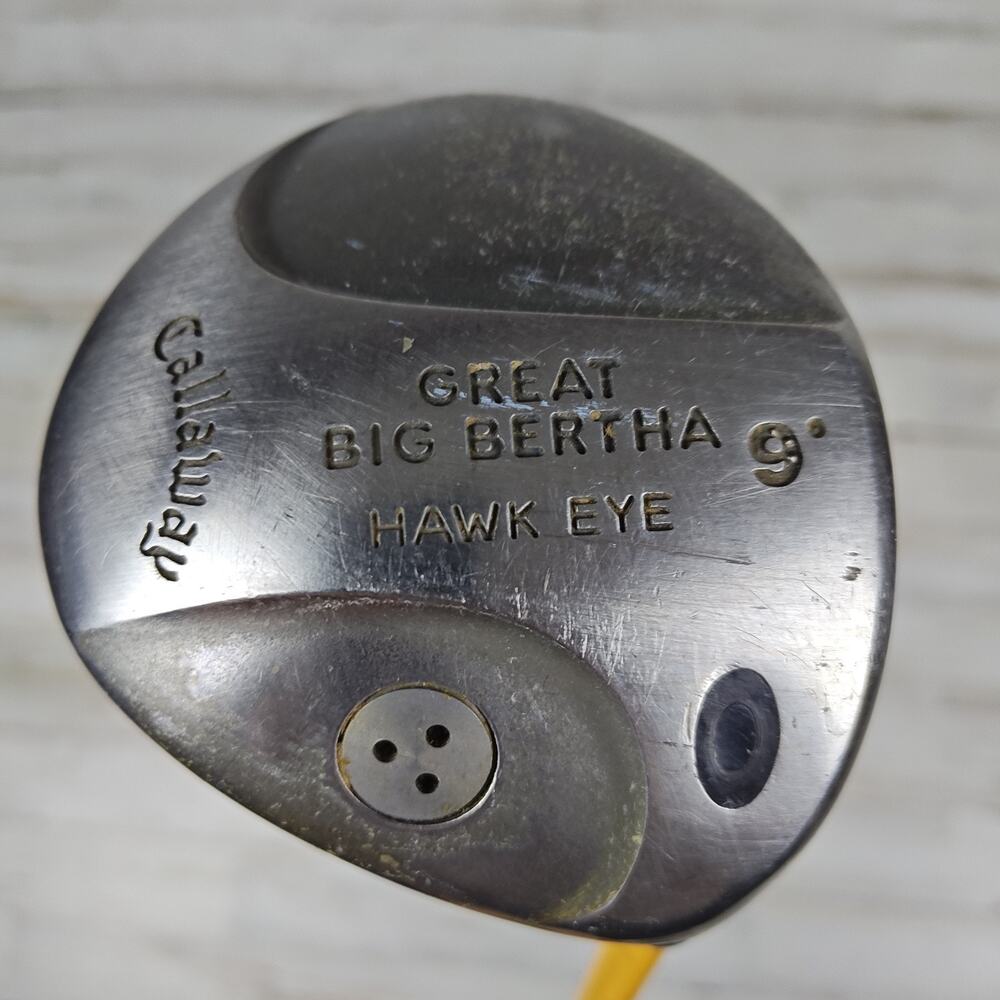 VTG CALLAWAY Great Big Bertha Hawk Eye 9° Driver RH ProForce 65 Gold R Flex